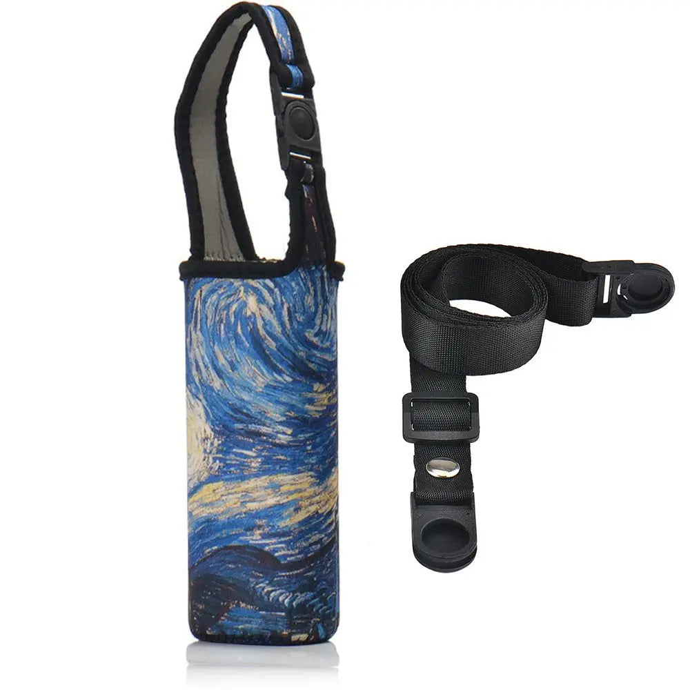 1PC Portable Sport Water Bottle Cover Insulator Sleeve Bag Case Pouch Bottles Cup Pouch Camping Drinkware Accessories